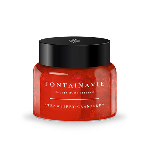 Frutty body peeling Strawberry - Cranberries