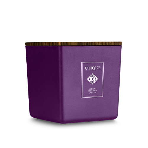 Luxury Scented Candle UTIQUE Violet Oud 435g